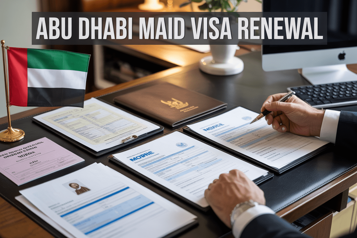 Abu Dhabi Maid Visa Renewal: 7 Documents You Must Have